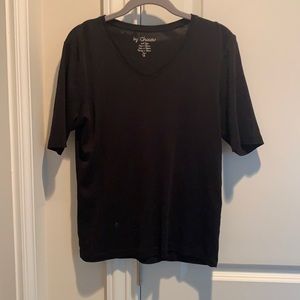 Black v-neck by Chico’s
